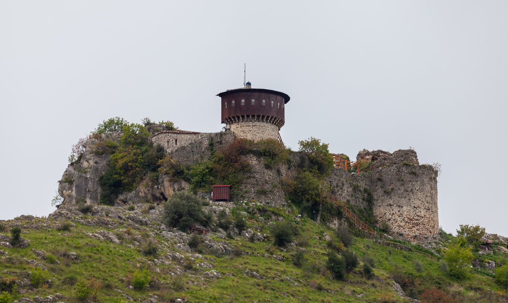 Full day Tirana Center & Zipline in Petrela Castle